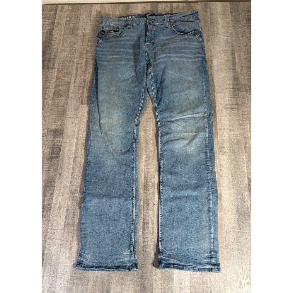 Howitzer Patriot Tactical Jeans Mens 36x34 Blue Light Wash We The People Denim